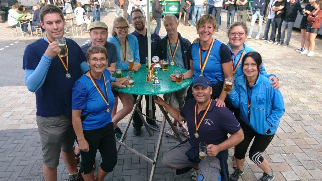 Werre-Dragons, 3. Platz bei der Hafenfest-Regatta in Bad Essen