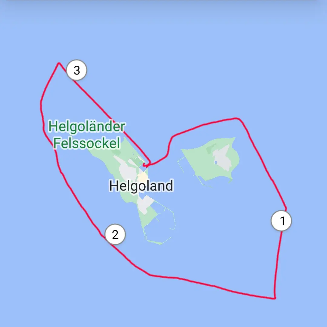 Solo-Tour um beide Inseln  (ca. 17km)