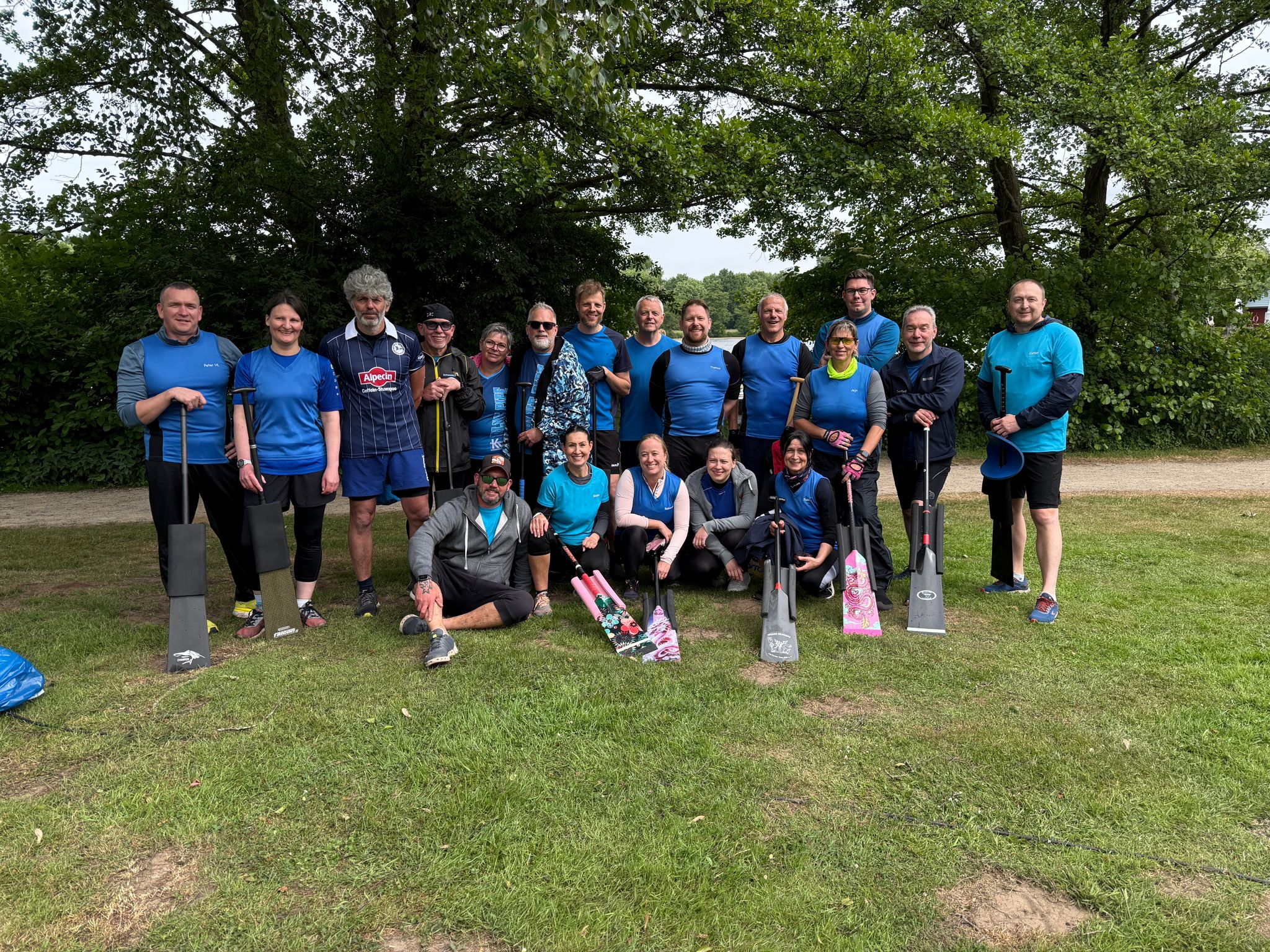 Erfolgreiches Wochehende für die Werre-Dragons auf dem Pröbstinger See in Borken