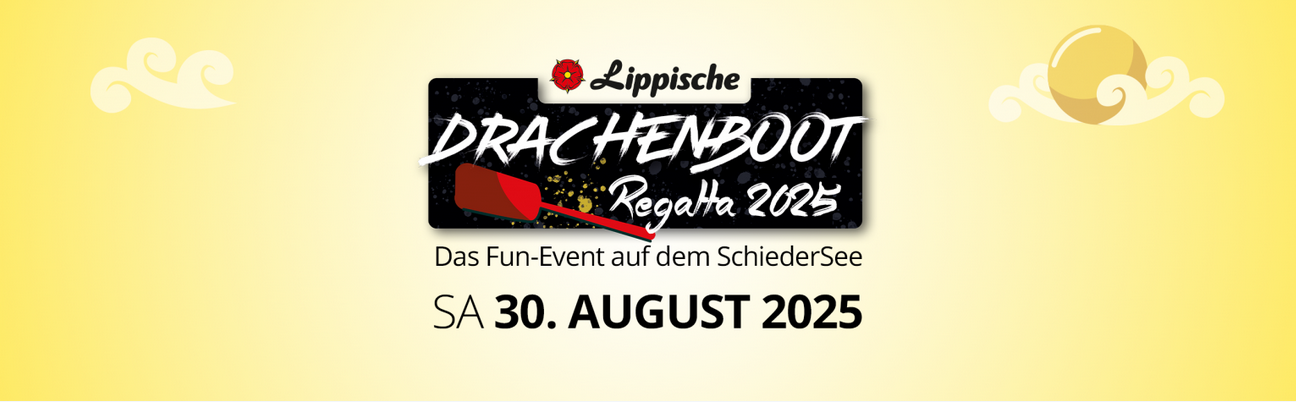 Drachenboot-Regatta auf dem Schiedersee